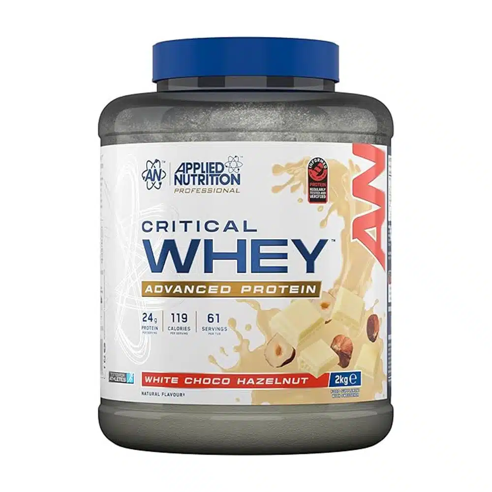 Applied Nutrition Critical Whey Advanch Protein 2kg-White Choco Hazelnut