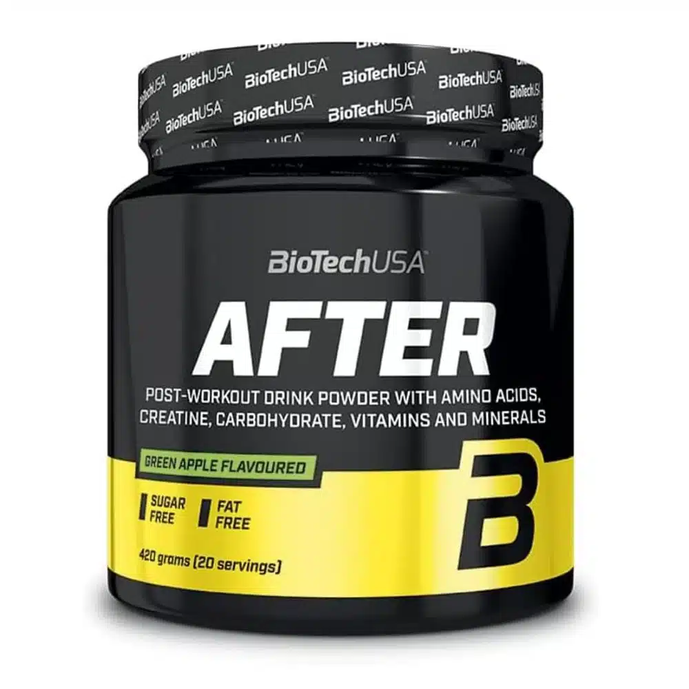 BioTechUSA After – Flavored Post-Workout Recovery Drink Powder