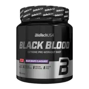BioTechUSA Black Blood – Hardcore Pre-Workout Formula for Extreme Energy & Focus