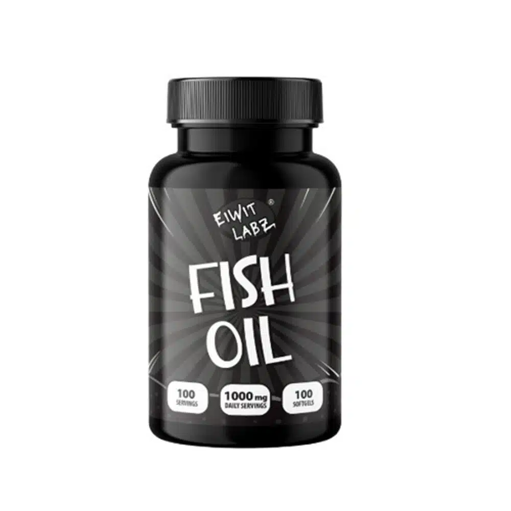 Eiwit Labz Fish Oil – Omega-3 EPA & DHA for Heart Health Brain Function & Joint Support