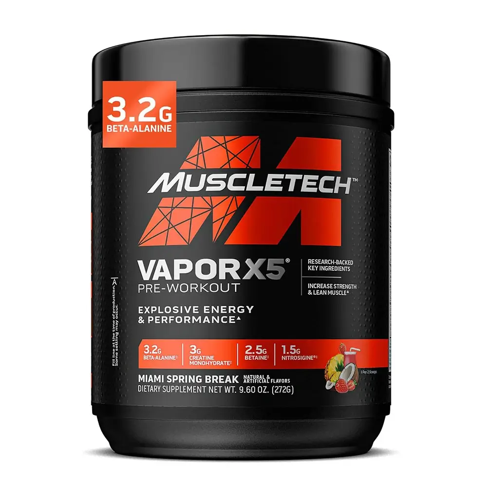 MuscleTech Vapor X5 Pre Workout Powder