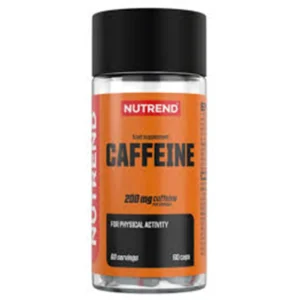 Nutrend Caffeine – High-Potency Caffeine Capsules for Energy, Focus & Performance 200mg