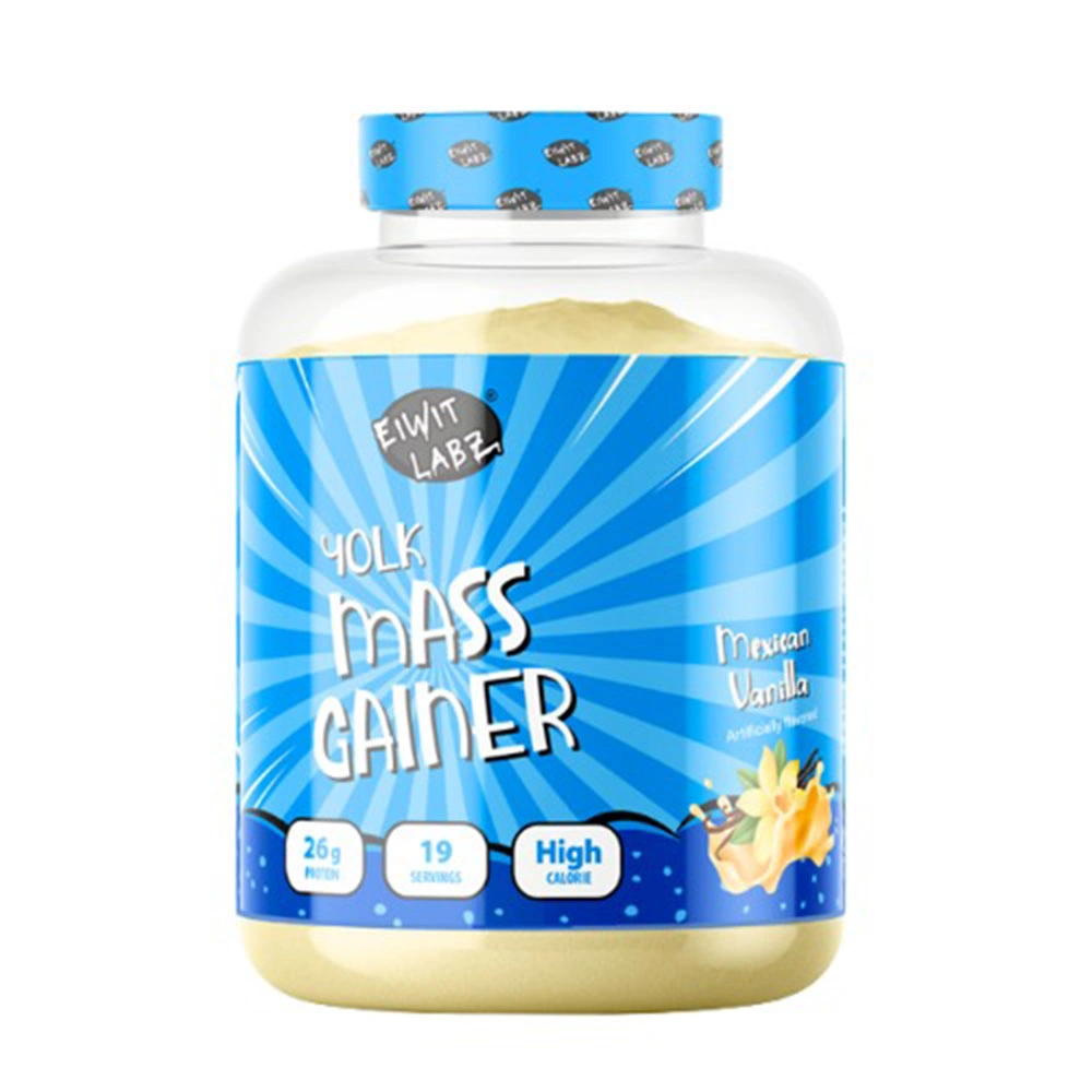 Eiwit Labz Yolk Mass Gainer Mexican Vanilla Muscle Size Strength & Weight Gain Formula