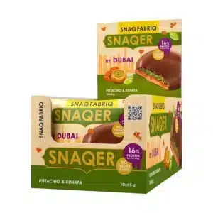 Snaq Fabriq Snaqer Protein Cookie – High Protein Snack for Energy & Muscle Support (10 × 45 g)