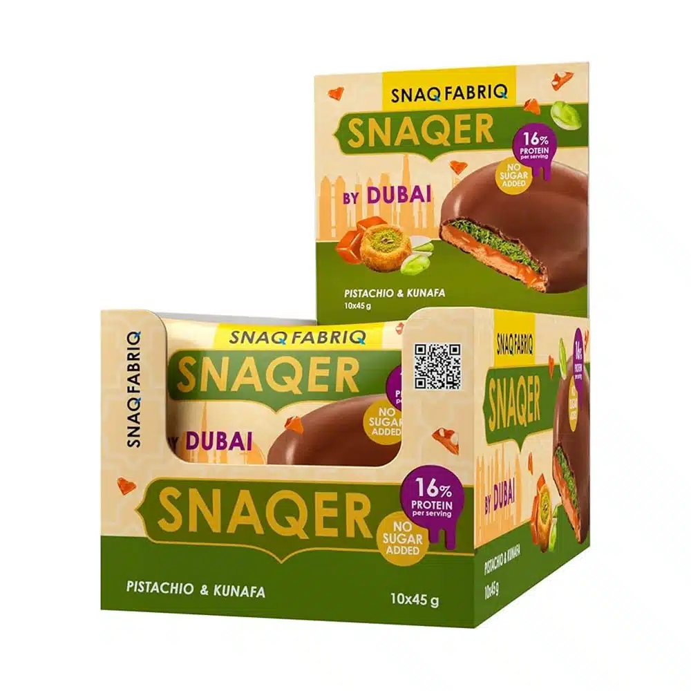 Snaq Fabriq Snaqer Protein Cookie – High Protein Snack for Energy & Muscle Support (10 × 45 g)