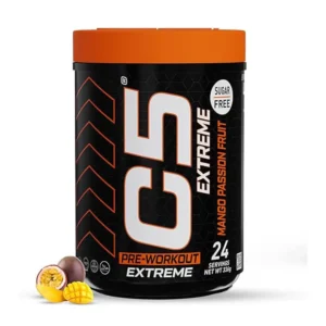 C5 Extreme Pre‑Workout Powder – Energizing Performance & Focus Formula (24 Servings)